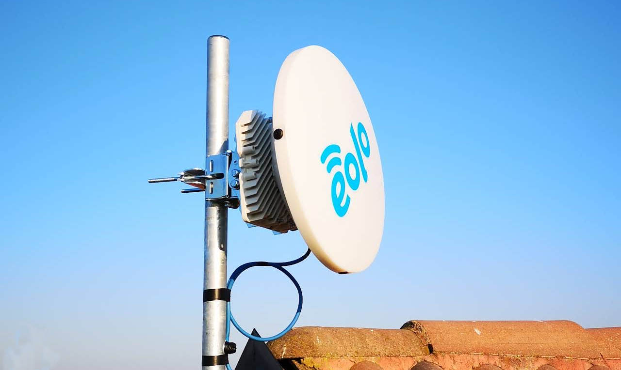 Installazione antenna Eolo MDBroadcast